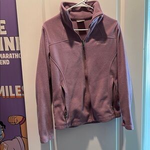 Columbia Purple Fleece Jacket